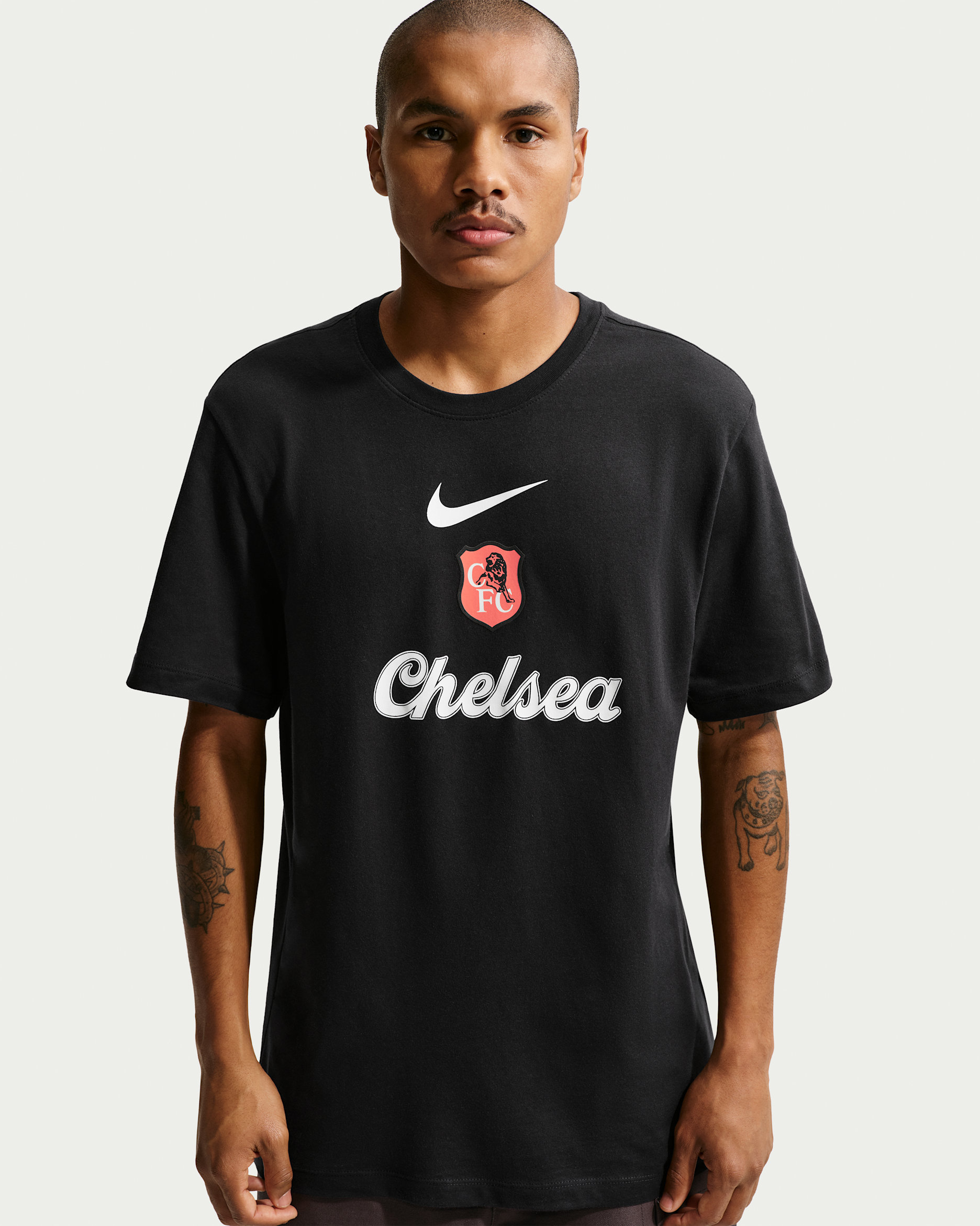 Chelsea FC Nike シャツ 黒 Chelsea FC Men's Nike Soccer T-Shirt. Nike.com